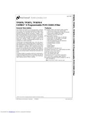 TP3071N-G/NOPB datasheet.datasheet_page 1