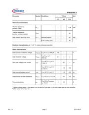 SPB18P06P G datasheet.datasheet_page 2