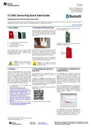 CC2541DK-SENSOR datasheet.datasheet_page 1