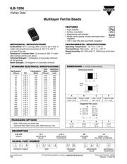 ILB1206ER301V 数据规格书 1