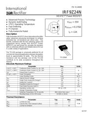 IRF9Z24 datasheet.datasheet_page 1