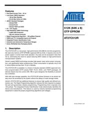 AT27C512R-45RU datasheet.datasheet_page 1