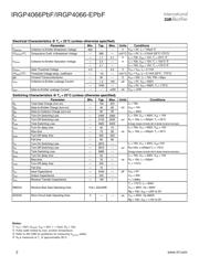 IRGP4066-EPBF datasheet.datasheet_page 2