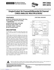 MPC507AU datasheet.datasheet_page 1