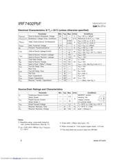 IRF7402TRPBF 数据规格书 2