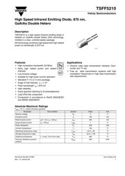 TSFF5210 数据规格书 1