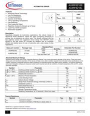 AUIRF6218STRL 数据规格书 1