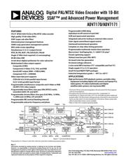 ADV7171KS datasheet.datasheet_page 1