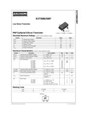 KST5087MTF datasheet.datasheet_page 1