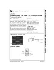 LM6172IMX datasheet.datasheet_page 1