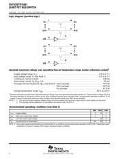 SN74CBTR16861DLG4 datasheet.datasheet_page 2