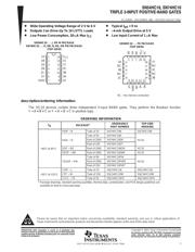 SN74HC10N 数据规格书 1