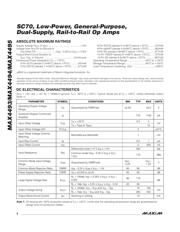 MAX4494ASA+ datasheet.datasheet_page 2