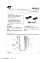 TDA7313ND datasheet.datasheet_page 1