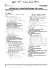 SM320C6748EGWTS3 datasheet.datasheet_page 1