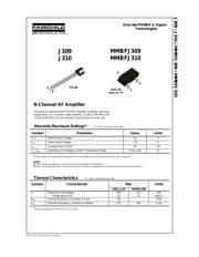 MMBFJ309LT1 datasheet.datasheet_page 1