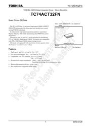 TC74ACT32FN 数据规格书 1