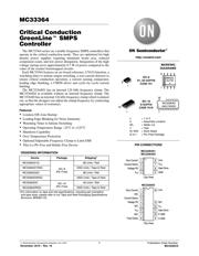 MC33364D1R2G 数据规格书 1