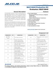 MAX16840EVKIT# datasheet.datasheet_page 1