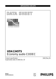 UDA1345 datasheet.datasheet_page 1