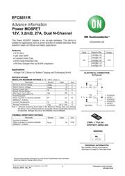 EFC8811R-TF 数据规格书 1