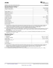 LMC6081 datasheet.datasheet_page 2