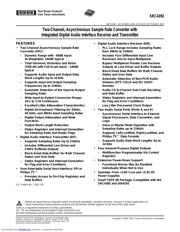 SRC4392IPFB datasheet.datasheet_page 1