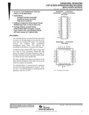 SN74AS250ADWRE4 数据规格书 1