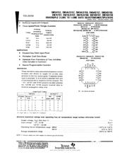 SN74LS158DR 数据规格书 1