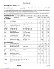 EL5170 datasheet.datasheet_page 3