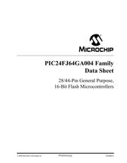 PIC24FJ64GA006-I/MR Datenblatt PDF