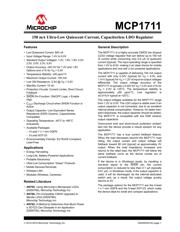MCP1711T-30I/OT 数据规格书 1