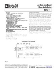 AD74111YRUZ-REEL datasheet.datasheet_page 1