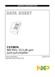 CGY887A,112 datasheet.datasheet_page 1