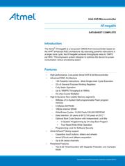 ATMEGA8A-AU 数据规格书 1