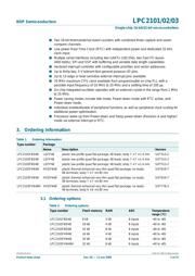 LPC2103FBD48-S 数据规格书 2