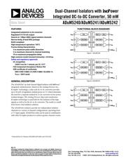 ADUM5241ARZ-RL7 datasheet.datasheet_page 1