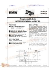 PGA204 datasheet.datasheet_page 1