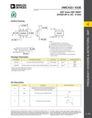 HMC433E 数据规格书 5