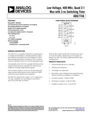 ADG774ABRQZ Datenblatt PDF