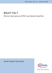 BGA715L7E6327 数据规格书 1