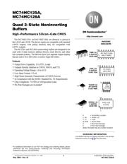 MC74VHCT125ADTR2G datasheet.datasheet_page 1