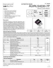 AUIRLS4030-7P datasheet.datasheet_page 1