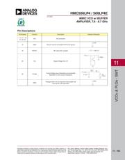 HMC506LP4E datasheet.datasheet_page 5