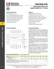 HMC909LP4E datasheet.datasheet_page 4