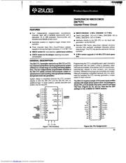 Z84C3006FEC00TR datasheet.datasheet_page 1