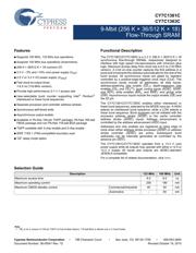 CY7C1361C-100BZXE datasheet.datasheet_page 1