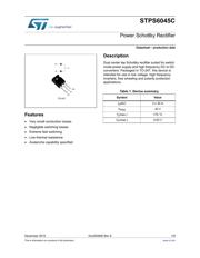 STPS6045CP datasheet.datasheet_page 1