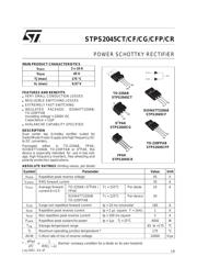 STPS2045CF datasheet.datasheet_page 1