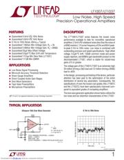 LT1007CN8#PBF Datenblatt PDF